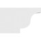 Ekena Millwork Standard Newport Architectural Grade PVC Rafter Tail, 4"W X 10"H X 16"L RFTP04X10X16NEW - alternate 3